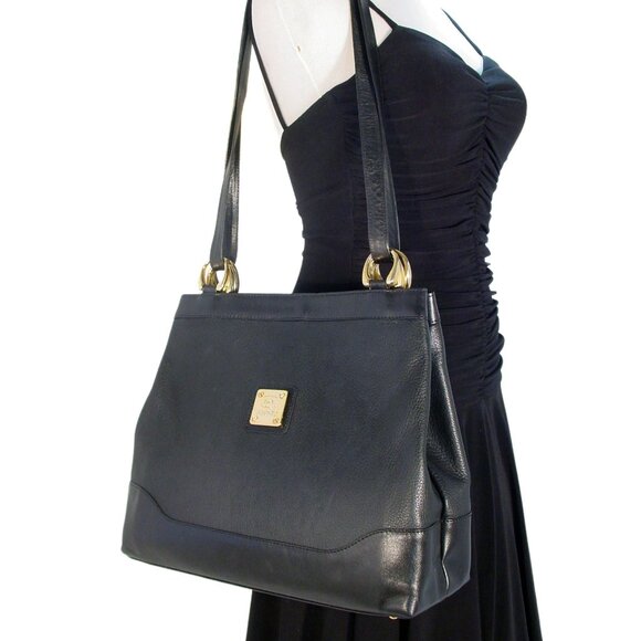 HCL Hand Crafted Leather Goods Tote/Shoulder Bag 24K Hardware - Made in GERMANY - Picture 13 of 13